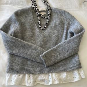 Cute Sezane sweater. Very warm.